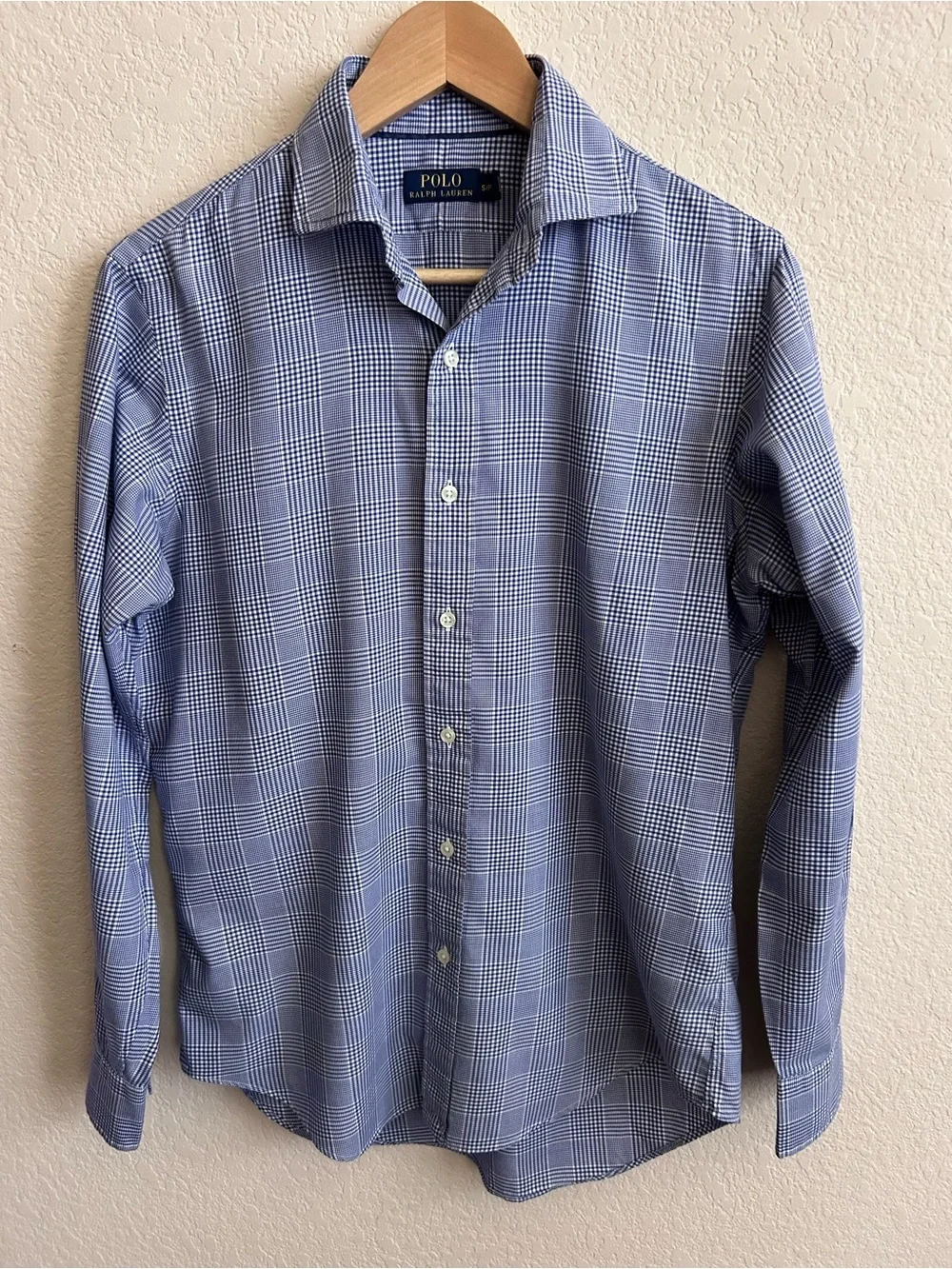 Polo Ralph Lauren Checkered Long Sleeve Button Down Shirt